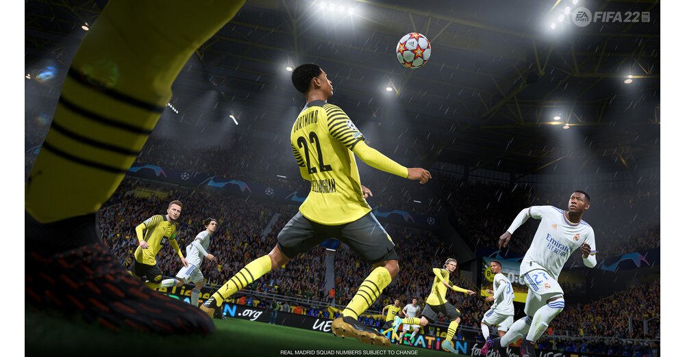 FIFA 22標題更新2進行遊戲玩法：更多犯規，重型射擊和腳弱