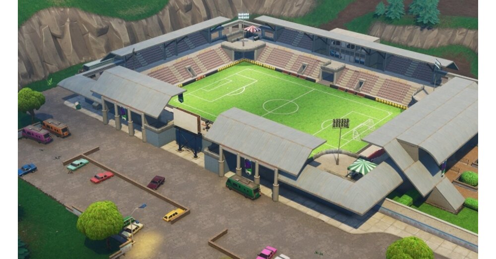 Fortnite-第7週的挑戰：Pleasant Park＆All Soccer Fields的寶藏地圖