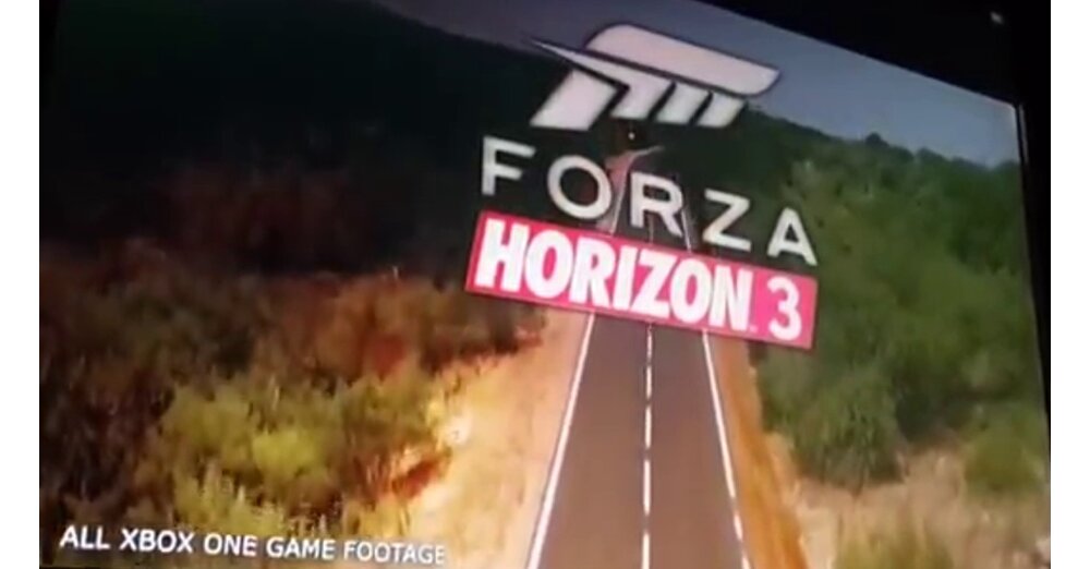 Forza Horizon 3-據稱的預告片提前出現