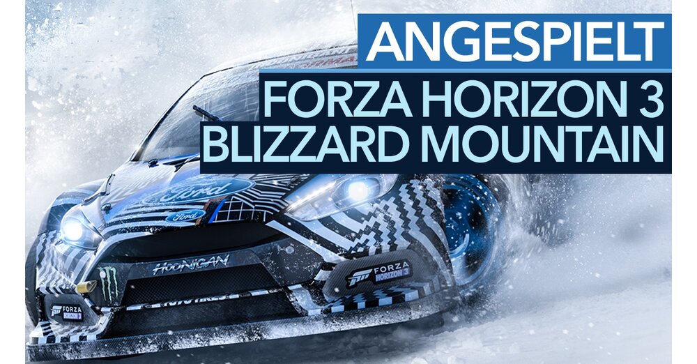 冬季DLC暴風雪山的Forza Horizon 3-Fazit視頻