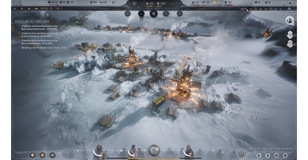 Frostpunk 2-建築播放器繼任者的屏幕截圖