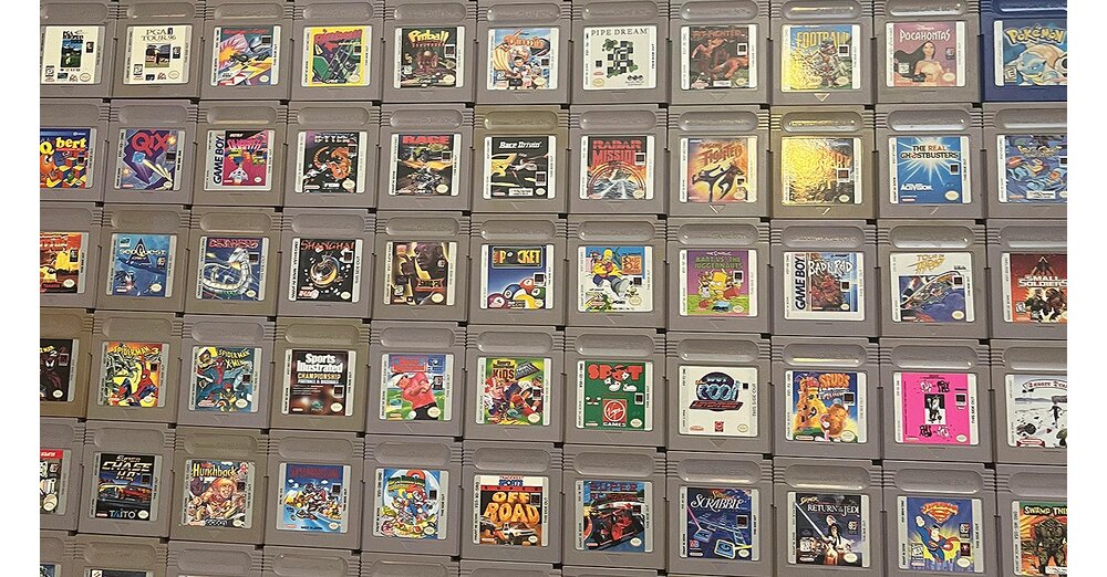 Les fans de Nintendo collectionnent tous les jeux Game Boy depuis dix ans, soit un total de 511 titres !