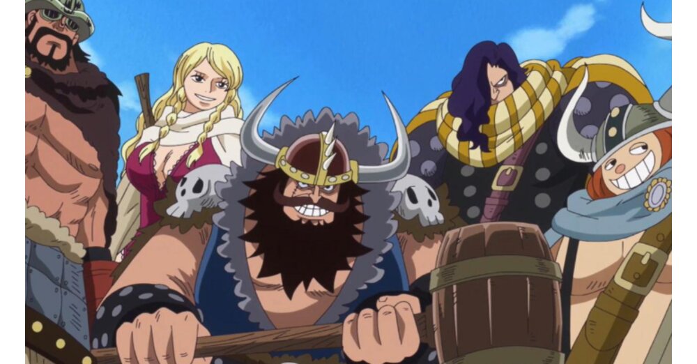 The Giant Warrior Pirates in One Piece 