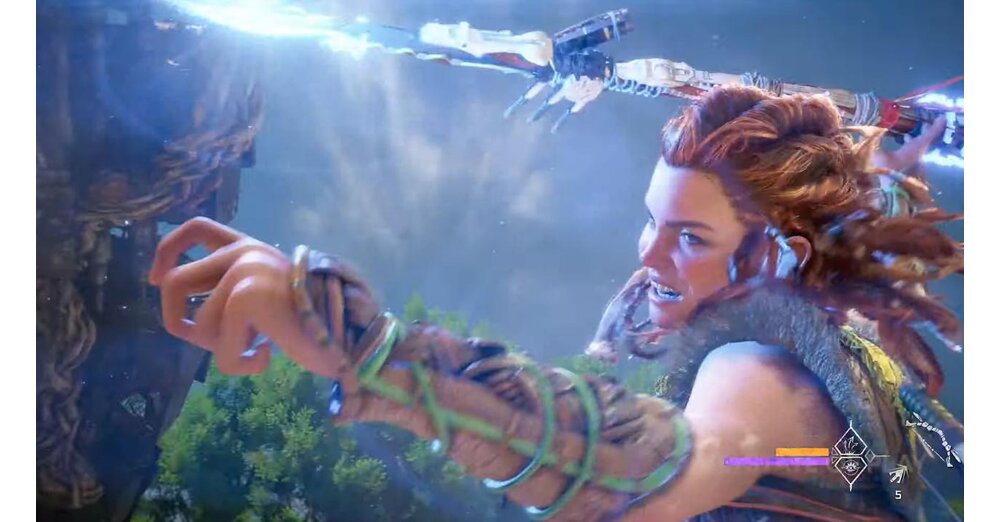 Horizon Forbidden West Spitzen Donnerkiefer Herz Horizon Forbidden West: Mit diesem Trick besiegt ihr Donnerkiefer