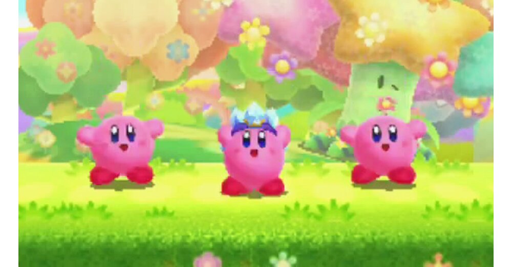 Kirby：Triple Deluxe-發射拖車Zum Pinken冒險