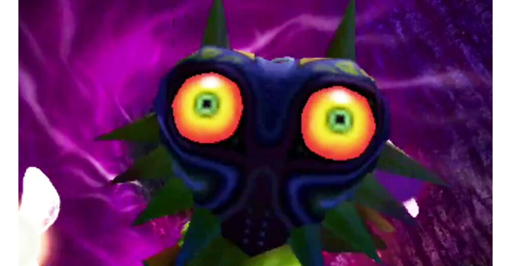 塞爾達傳說：Majora's Mask 3D式拖車用於3DS實施