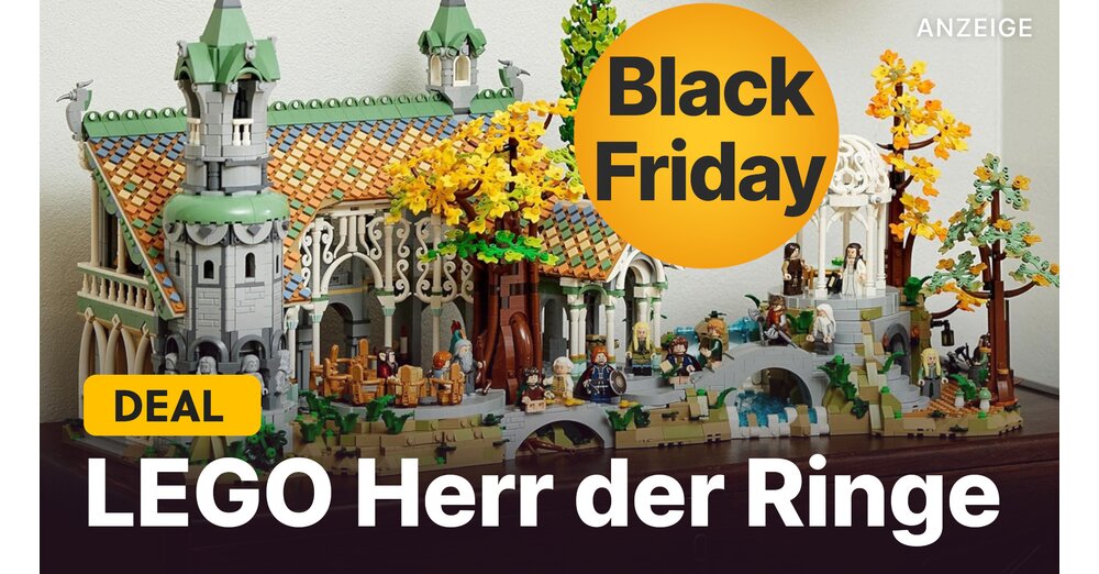 La fierté et la joie d'Elrond : obtenez dès maintenant le magnifique ensemble LEGO Le Seigneur des Anneaux Rivendell dans l'offre Black Friday !