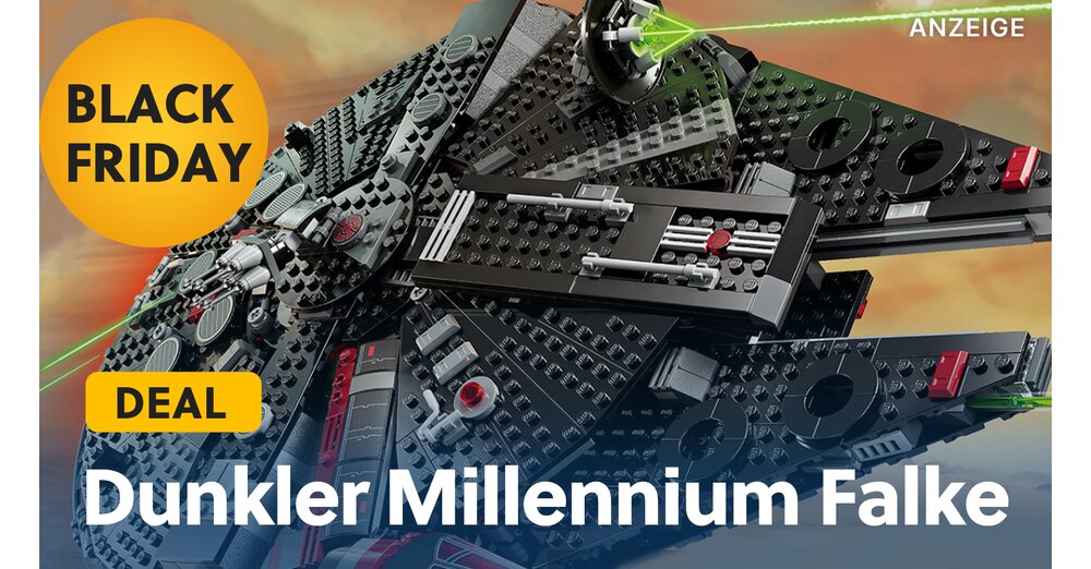 Attention aux fans de Star Wars : obtenez le légendaire Dark Millennium Falcon de LEGO dans le cadre de l'offre exclusive Black Friday 