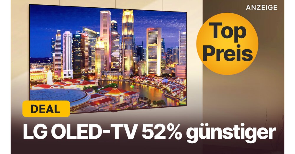 LG OLED-TV 1000€便宜：頂級的55英寸4K電視現在超出了亞馬遜報價！