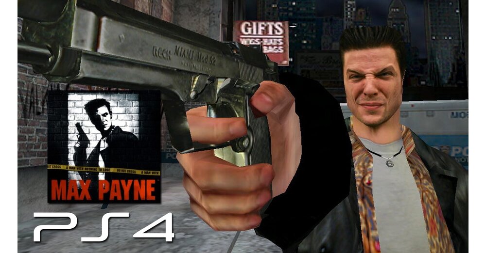 PS4玩遊戲的Max Payne：這對PS2 Classic版本有益