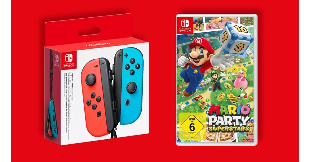 Super Mario Party Joy-Conセット Super Mario Party + Joy-Con Set : Amazon.de: Games