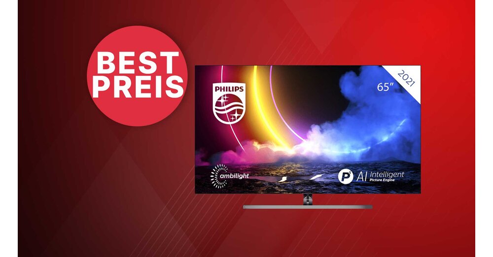 MediaMarkt WSV報價：Philips OLED 4K電視，帶有HDMI 2.1，以新的最佳價格[廣告]