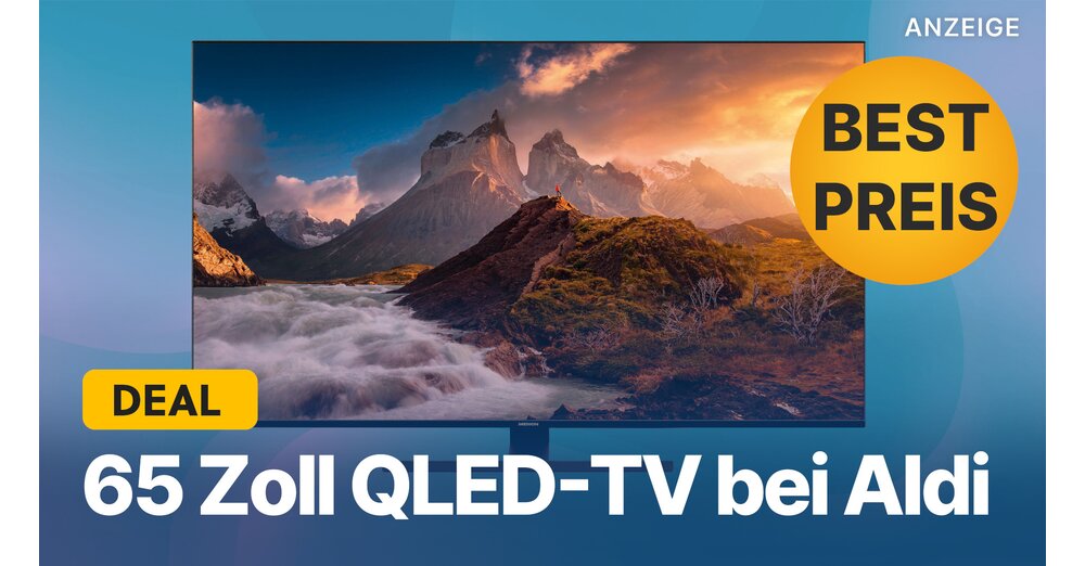 Téléviseur QLED 65 pouces dans l'offre Aldi : obtenez votre téléviseur 4K maintenant moins cher que jamais lors des soldes de Noël