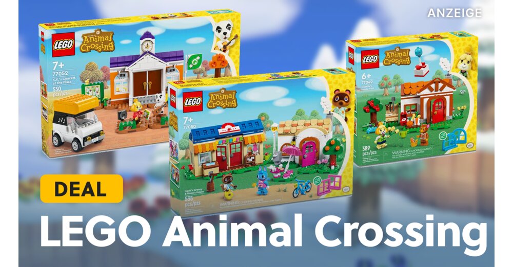 LEGO Animal Crossing : Les trois meilleurs sets seront en forte remise juste avant Noël !