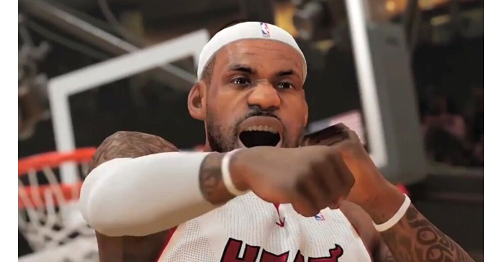 NBA 2K14-TV用於籃球模擬的位置