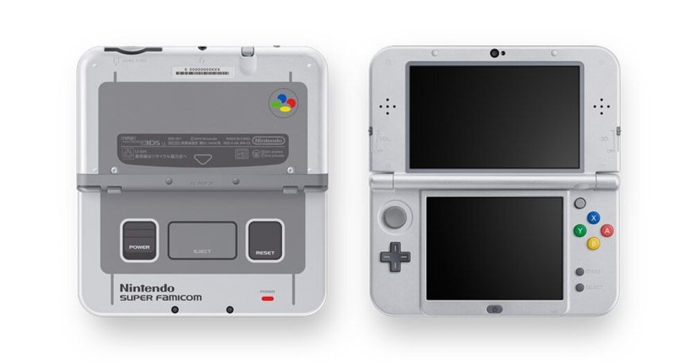 Nintendo New 3DS- SNES設計限量版僅在日本出現