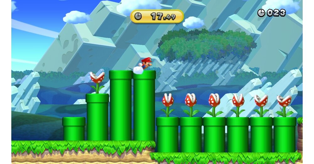 Seite 2：新的Super Mario Bros. U IM測試