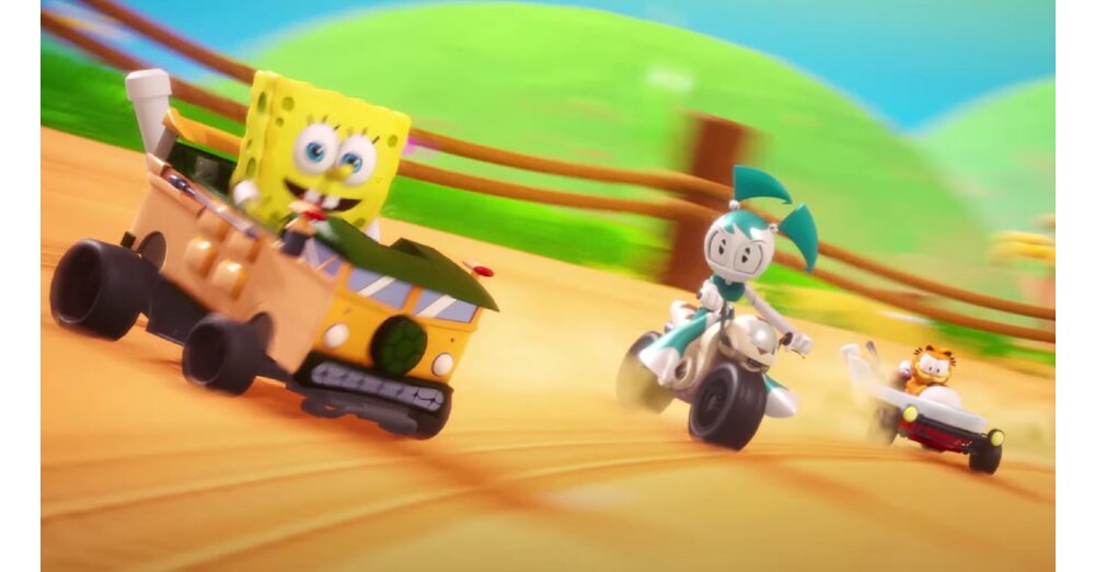 Nickelodeon Kart Racers 3：Slime Speedway-拖車Zur Mario Kart 