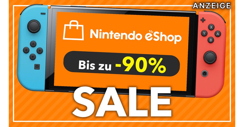 Switch遊戲中最多可達90％：現在在Nintendo Eshop中獲得超過一千個特別優惠！