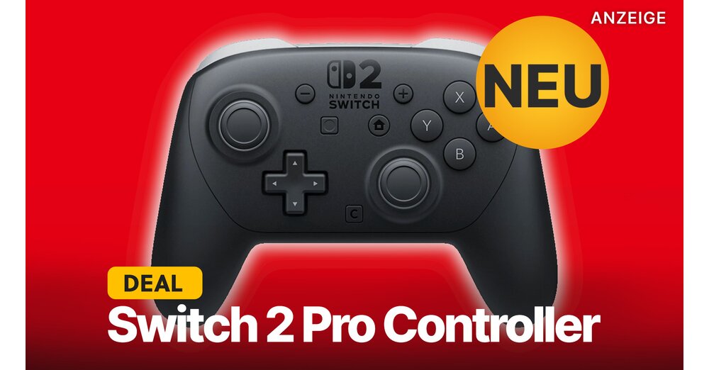 Nintendo Switch 2 Pro Controller kaufen: Ab jetzt könnt ihr ...