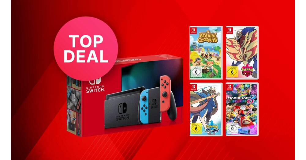 Nintendo Switch Bundle Angebot Media Markt MediaMarkt Angebot: Nintendo Switch Bundle mit Spiel zum Spitzenpreis