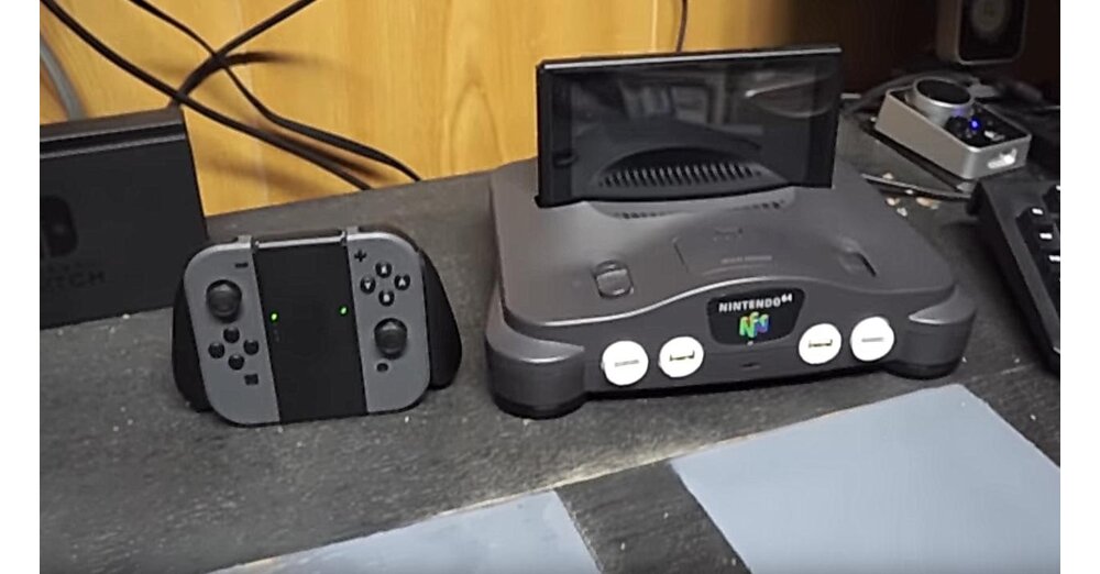 Nintendo Switch-風扇為功能擴展站構建N64