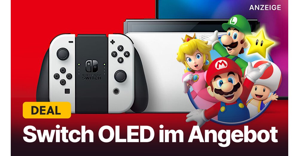 Offre Switch OLED sur Amazon : Profitez dès maintenant du jeu Mario et de 12 mois de Nintendo Switch Online gratuits avec la console !