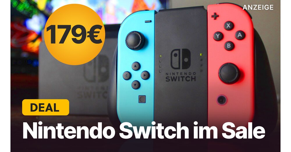 La grande vente de l'Avent a commencé : procurez-vous dès maintenant la console Nintendo Switch pour 179 € !