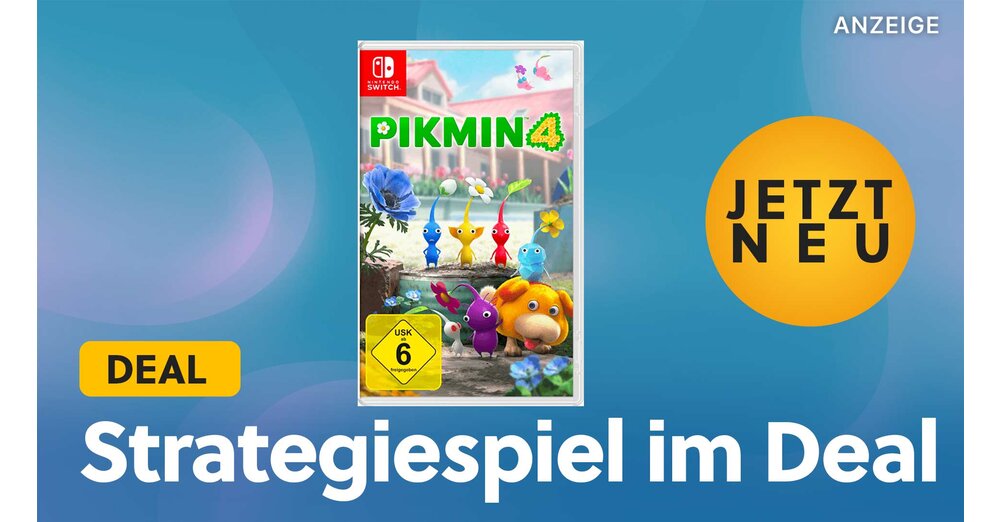 購買Pikmin 4以獲取發行版：現在在MediaMarkt中獲得更便宜的價格