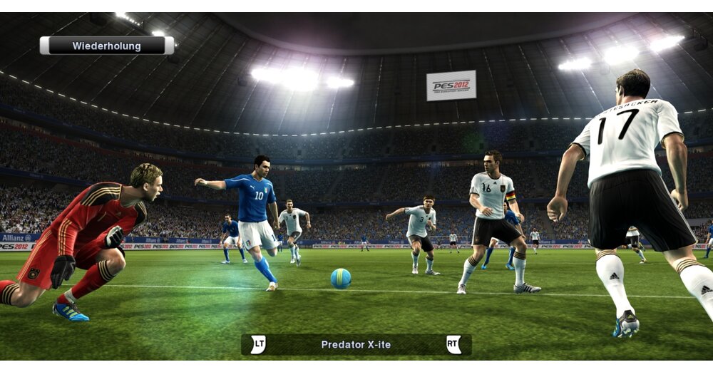 Pro Evolution Soccer 2012-屏幕截圖