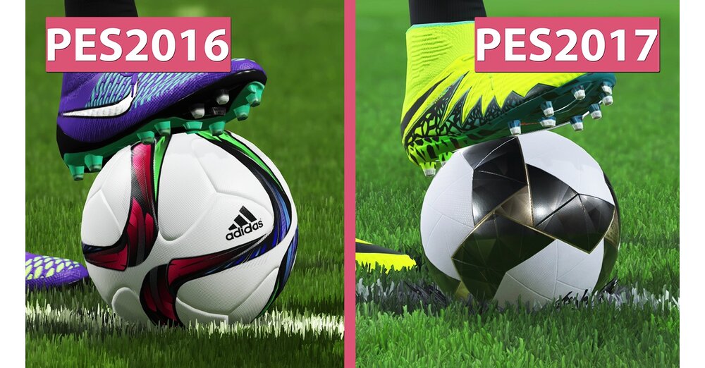 Pro Evolution Soccer 2017- PES 2016和2017年的PS4圖形比較演示