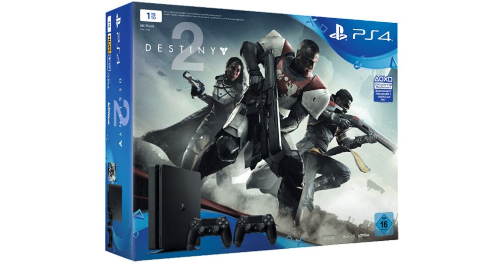 PS4 Slim im Bundle mit Destiny 2 und 2. Controller - Nur 245 Euro bei