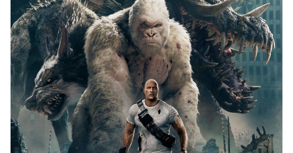 RAMPAGE-與Dwayne Johnson vs. Gorilla＆Co。的拖車之後