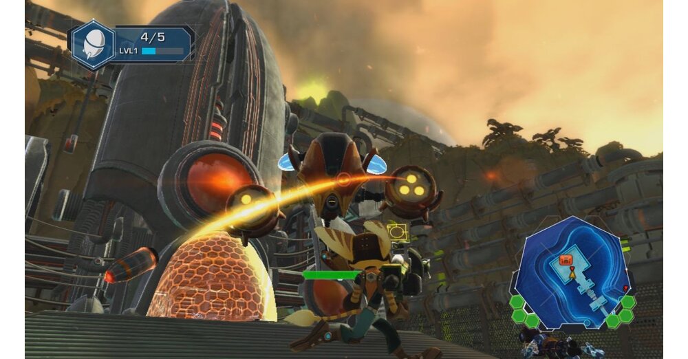 Ratchet＆Clank：QFORCE-屏幕截圖