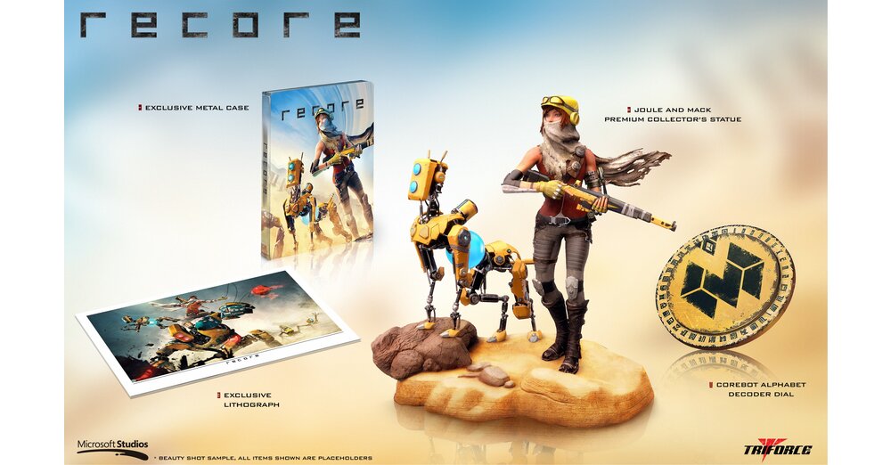 Recore-遊戲材料von der E3，Coole Collector的版本