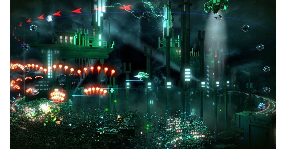 Resogun-Contrusive hamp'em to ps4 the Stardust HD Maker