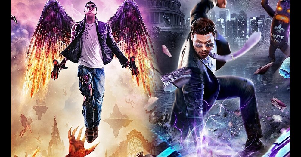 Saints Row：Gat Out of Of thell-Launch-Trailer Zum衍生和Saints Row 4：再次當選