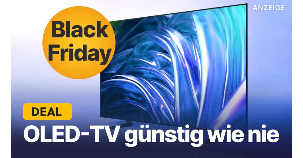 Samsung OLED 4K-TV im Black-Friday-Angebot: So günstig gab es diesen