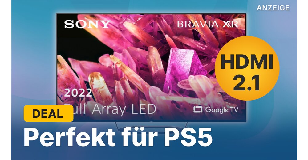 Preis-Leistung-Tipp fürs Gaming: Diesen Sony 4K-TV mit HDMI 2.1