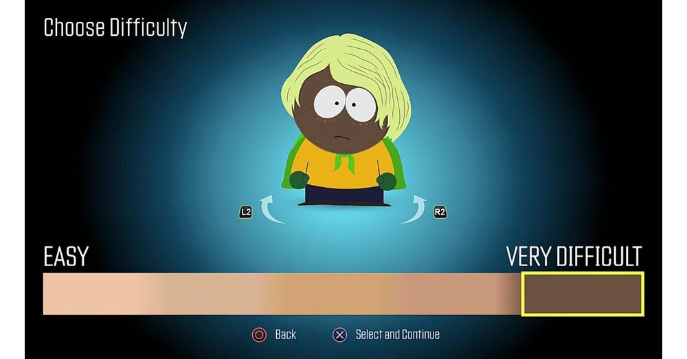 South Park Die Rektakuläre Zerreißprobe Xbox One Code South Park: Die rektakuläre Zerreißprobe - Schwierigkeitsgrad-Regler