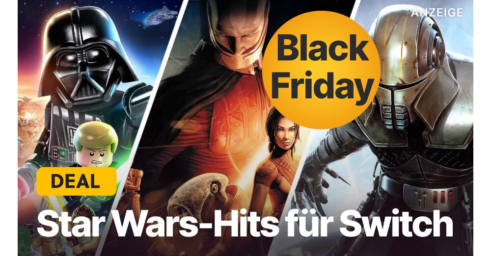 Jeux Star Wars pour Switch dans l'offre Black Friday : vous pouvez désormais vous procurer ces 8 hits et classiques à un prix avantageux !