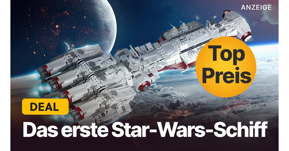 Mieux que LEGO : le tout premier vaisseau spatial Star Wars est désormais disponible avec près de 3 000 pièces à un prix top sur Amazon !