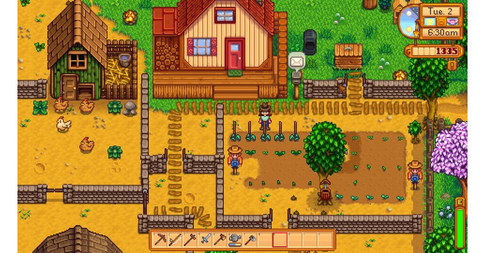 Stardew Valley-更新：首次在Nintendo Switch上使用多人遊戲模式