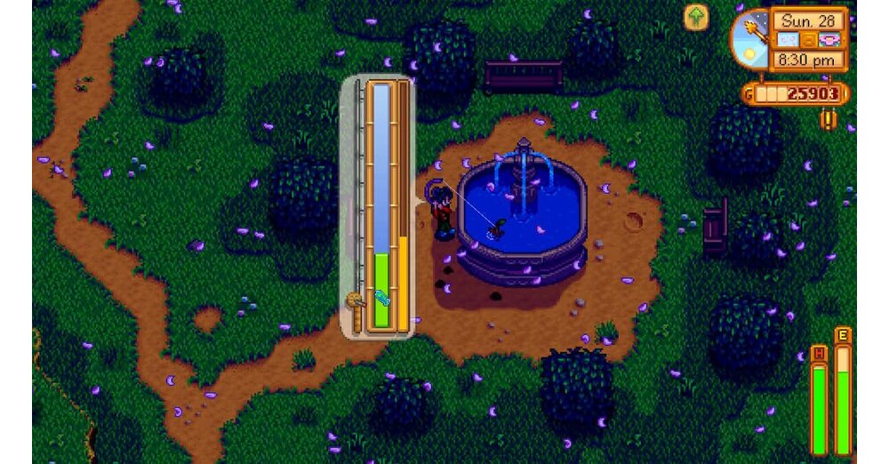 Stardew-Valley-Fans-stellen-berrascht-fest-dass-der-Brunnen-neben-dem-Community-Center-nicht-nur-reine-Deko-ist