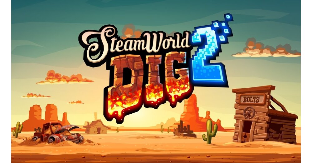 Nintendo Switch上的平台冒險挖掘的Steamworld Dig Dig Dig 2-Gameplay預告片