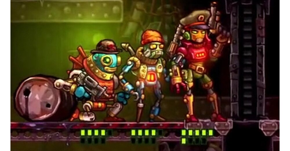 Steamworld Heist-Gameplay預告片，用於機器人戰術