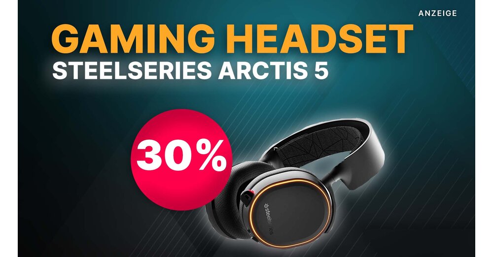 這款受歡迎的遊戲耳機現在以30％的折扣在亞馬遜上撒粉：Steelseries Arctis 5