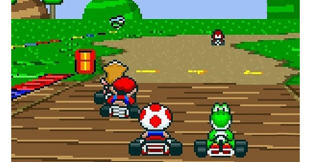 第2頁：復古名人堂：Super Mario Kart-Akt-Kart-Setes遊戲