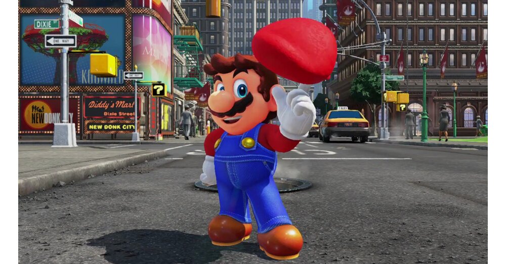 Nintendo Switch的3D Mario的Super Mario Odyssey-Debut預告片