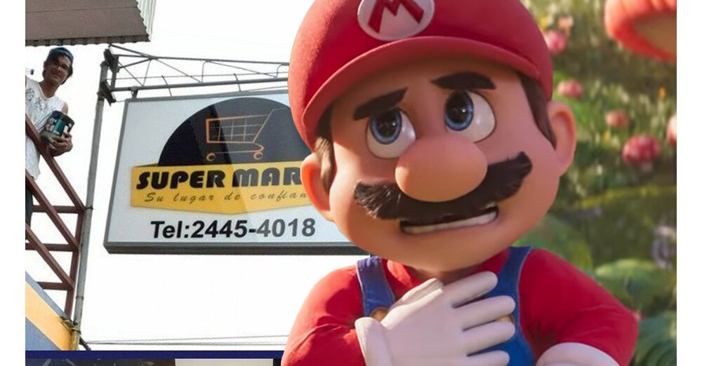 Le supermarché s'appelle "Super Mario", a donc eu un différend avec Nintendo pendant des mois et peut continuer à s'appeler que 